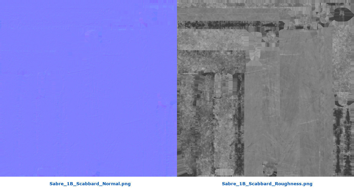 Sabre 1B Low-poly 3D model_12