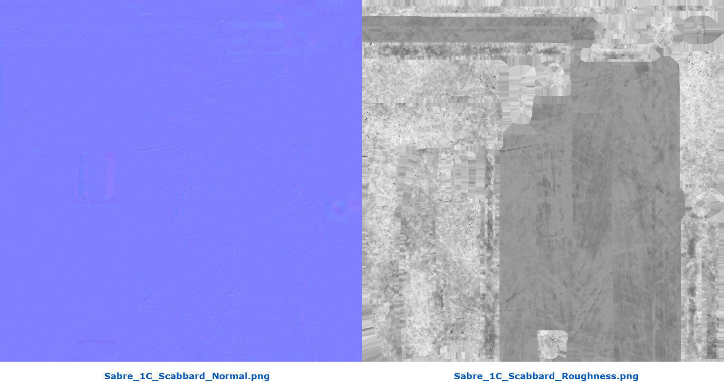 Sabre 1C Low-poly 3D model_12