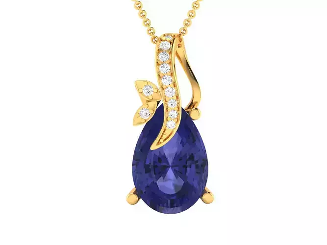 Women pendant 3dm render detail 3D print model