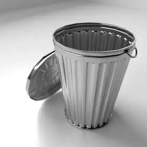 Garbage Can 3D model
