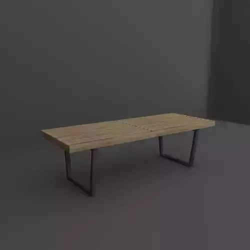 Bench wooden