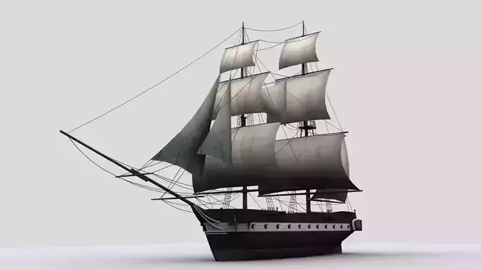 Sailboat  brig