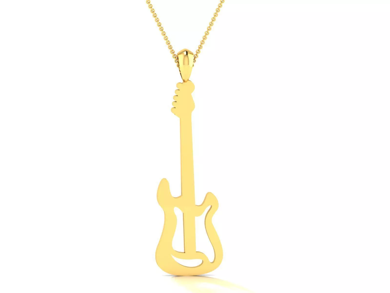 Violin pendant 3dm render detail 3D print model