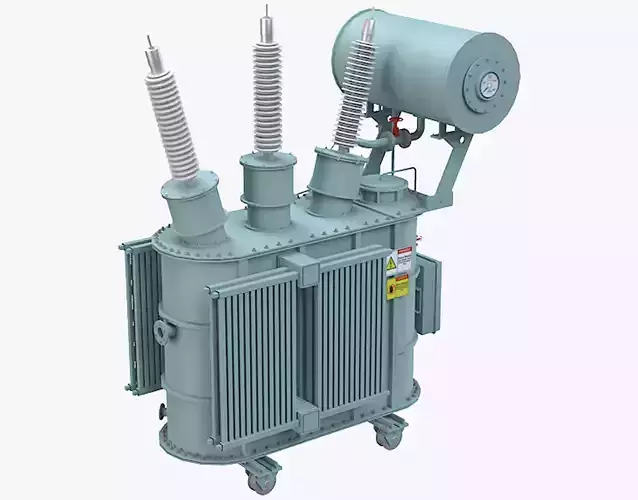 Electrical Transformer 6 3D model