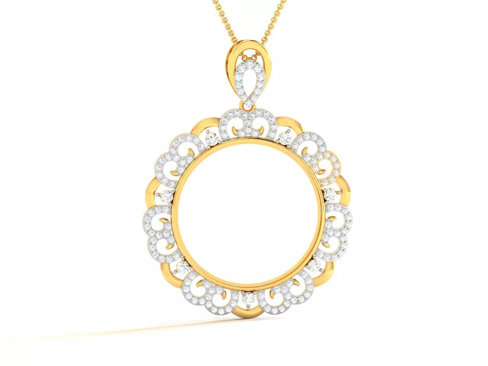 Women pendant 3dm render detail 3D print model_0