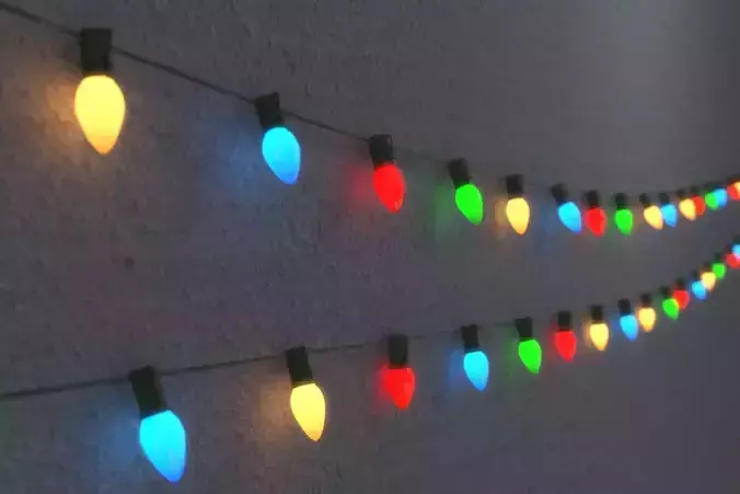 String Christmas Lights V6