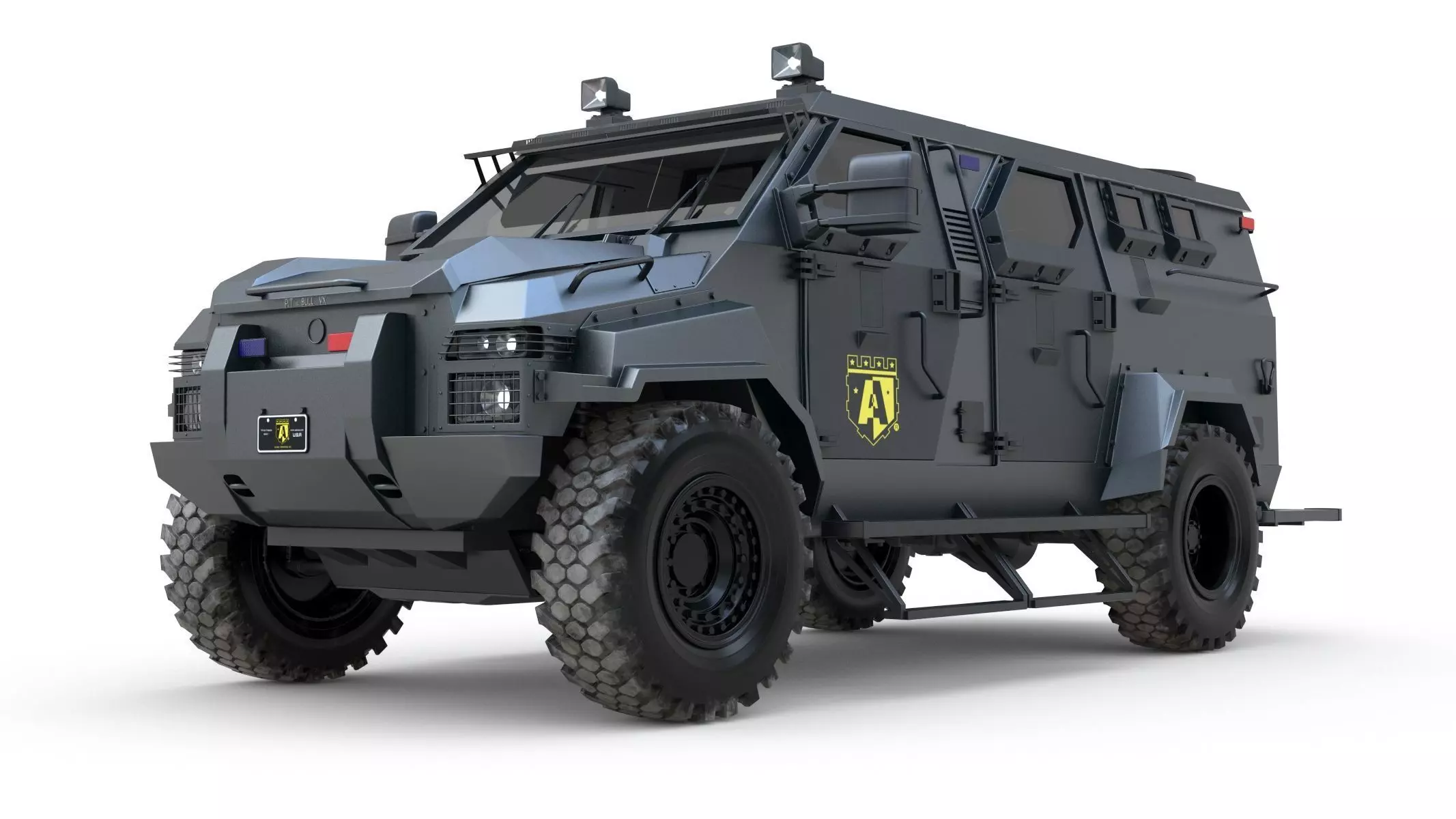 Pit-Bull VX SWAT Truck 3D model