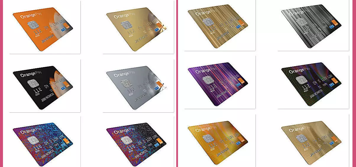 Credit card 3D model