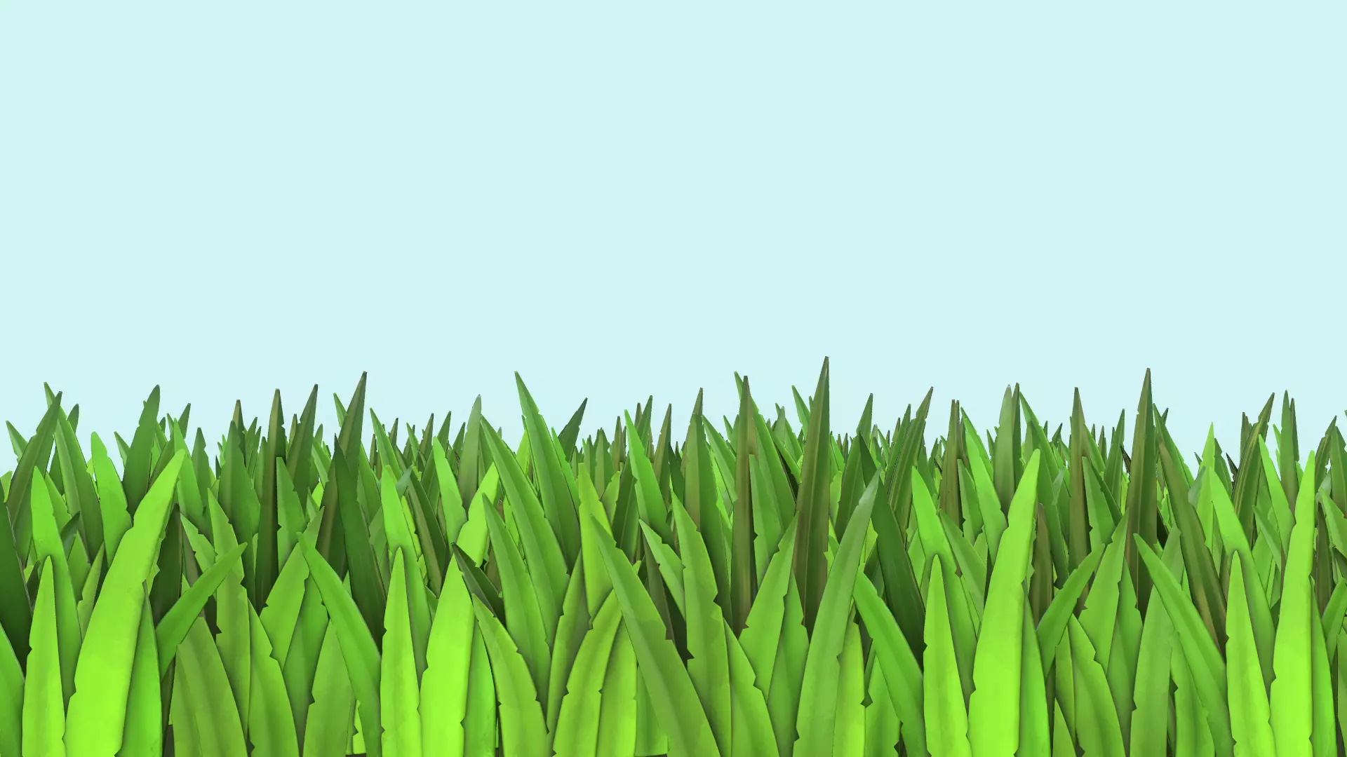 Grass Lowpoly Pack Low-poly 3D model_0