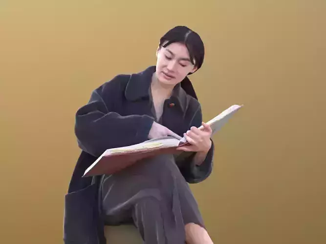 Francine 10364 - Sitting Casual Woman