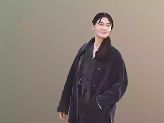 Francine 10362 - Standing Winter Woman