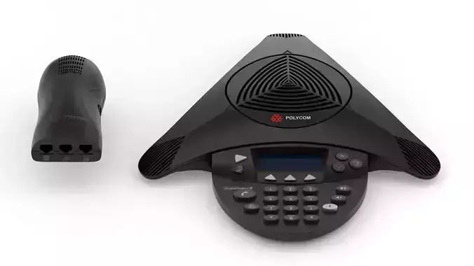 Polycom SoundStation2 Expandable Conference Phone 3D model