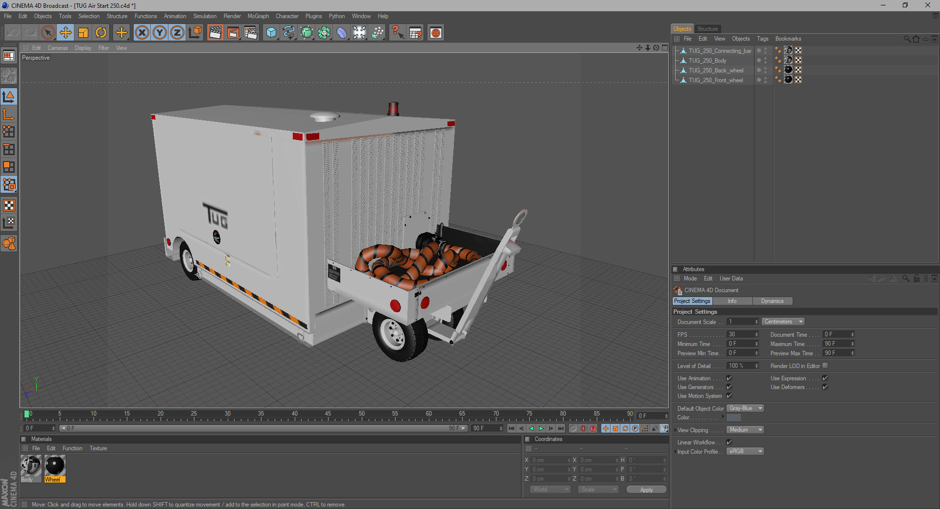 TUG Air Start 250 3D model_20