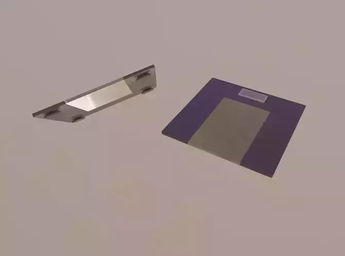 Electronic Scale 3D model