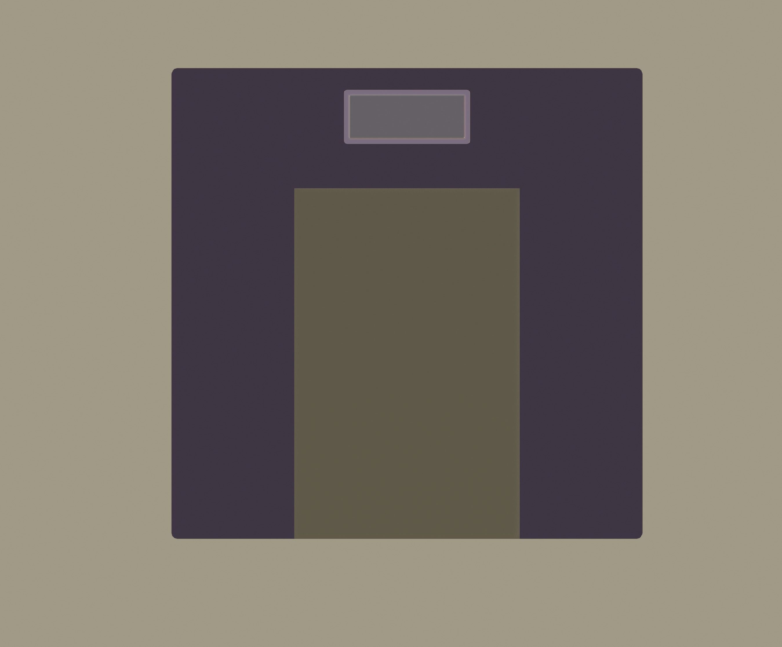 Electronic Scale 3D model_3