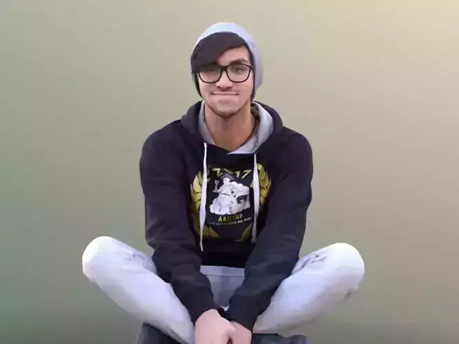 Clark 10749 - Sitting Casual Guy