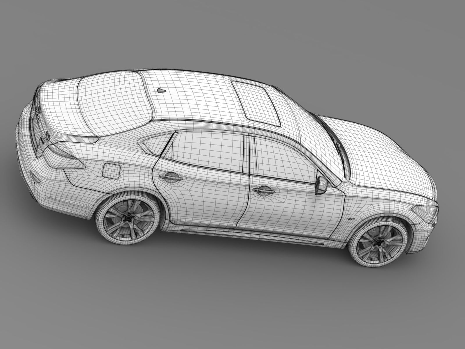 Infiniti Q70 56 L Y51 2017 3D model_15