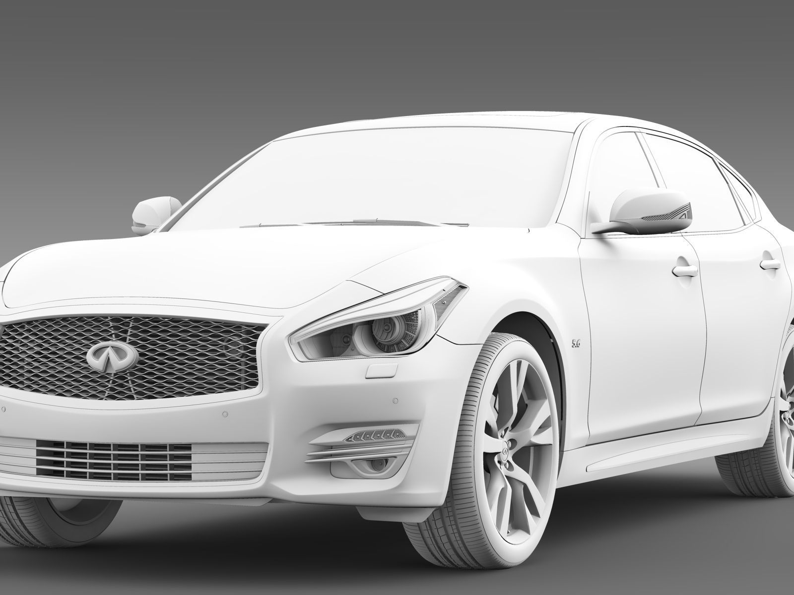Infiniti Q70 56 L Y51 2017 3D model_13