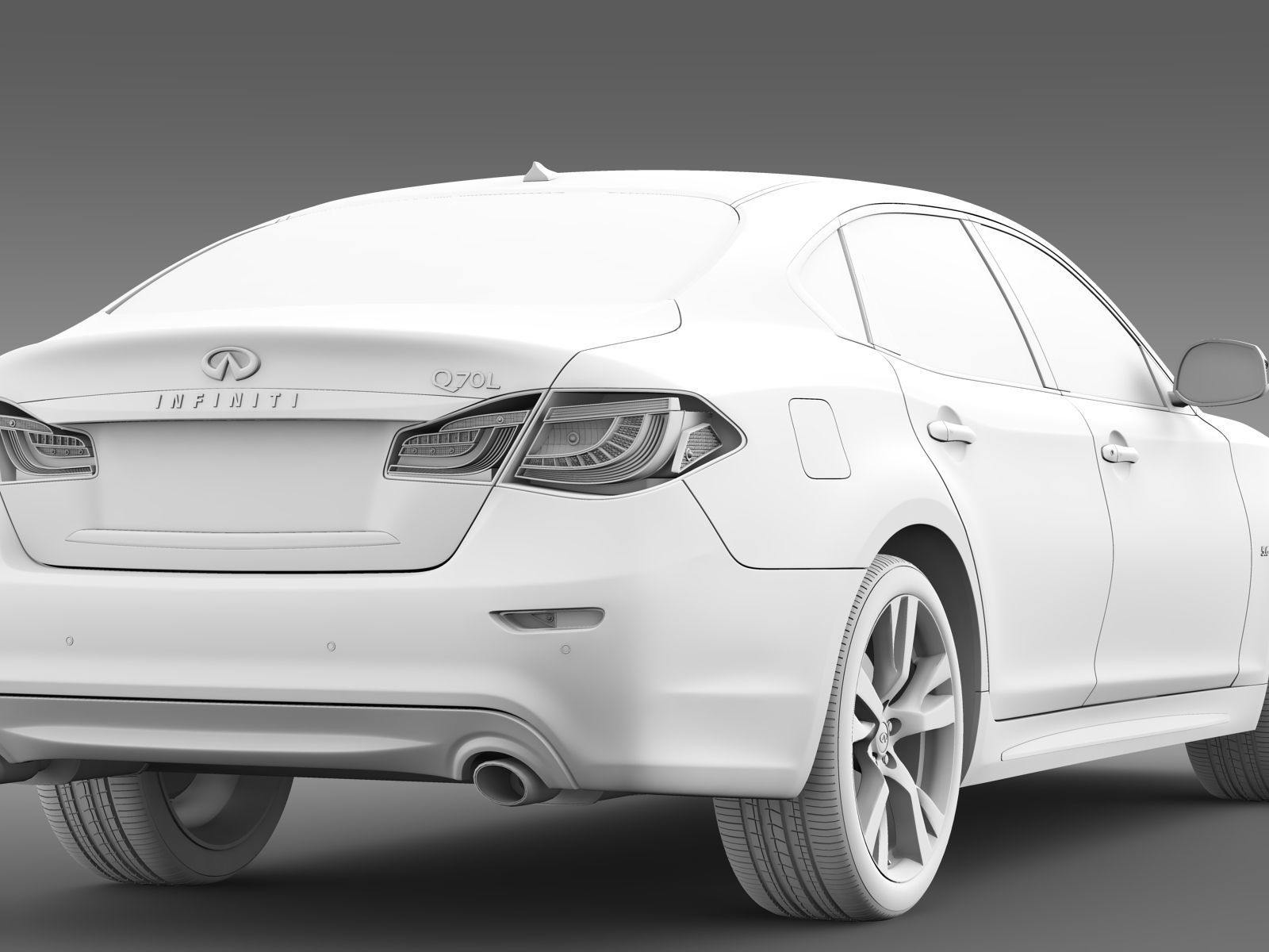 Infiniti Q70 56 L Y51 2017 3D model_12