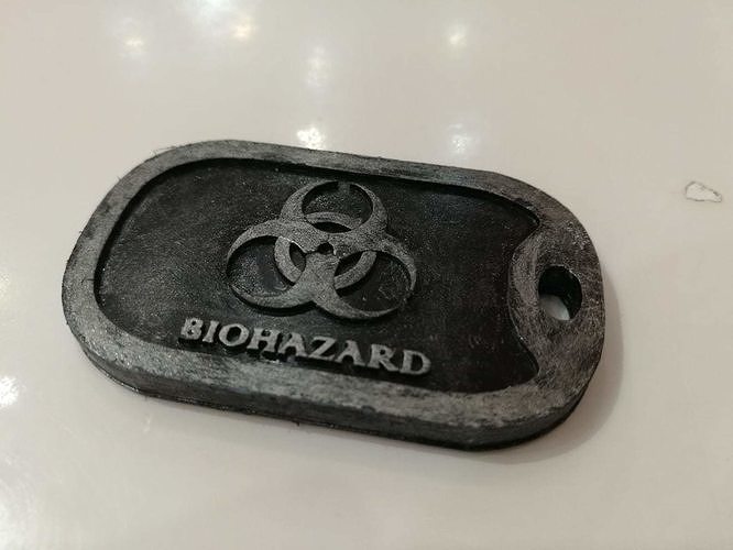 token Covid-19 3D print model