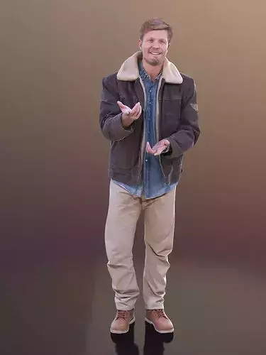 Andrew 10391 - Talking Casual Man
