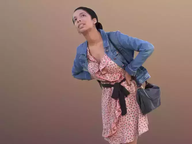 Yanelle 10382 - Standing Casual Woman