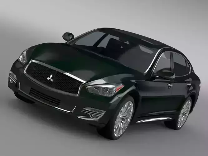 Mitsubishi Dignity  BHY51  2017 3D model