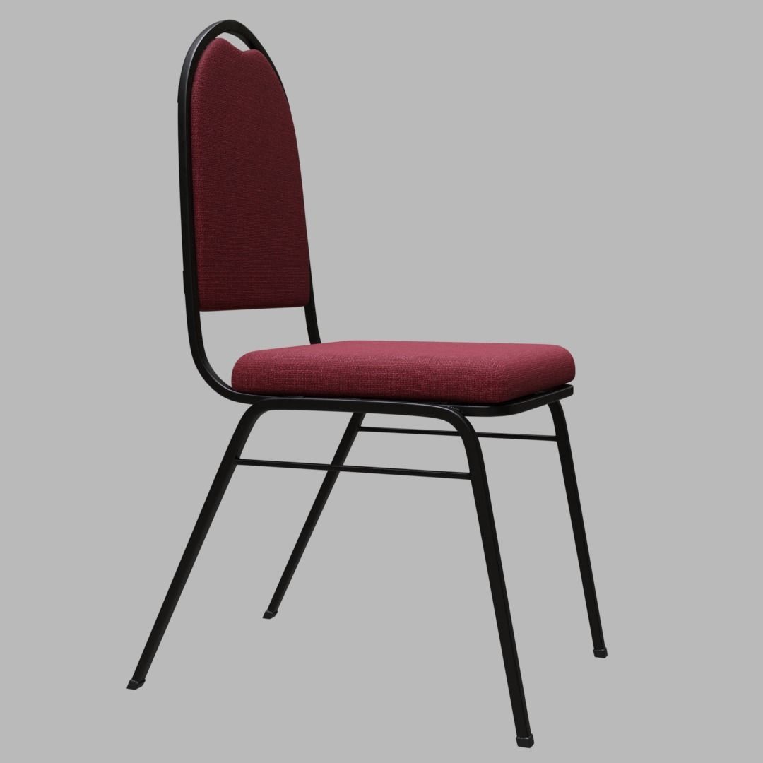 Conference Chair 3D model_5