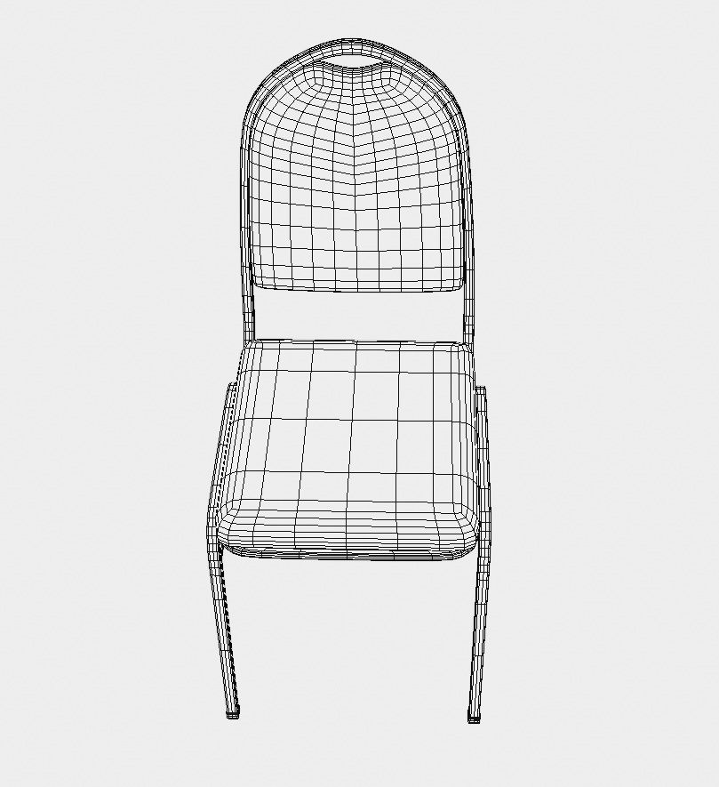 Conference Chair 3D model_9