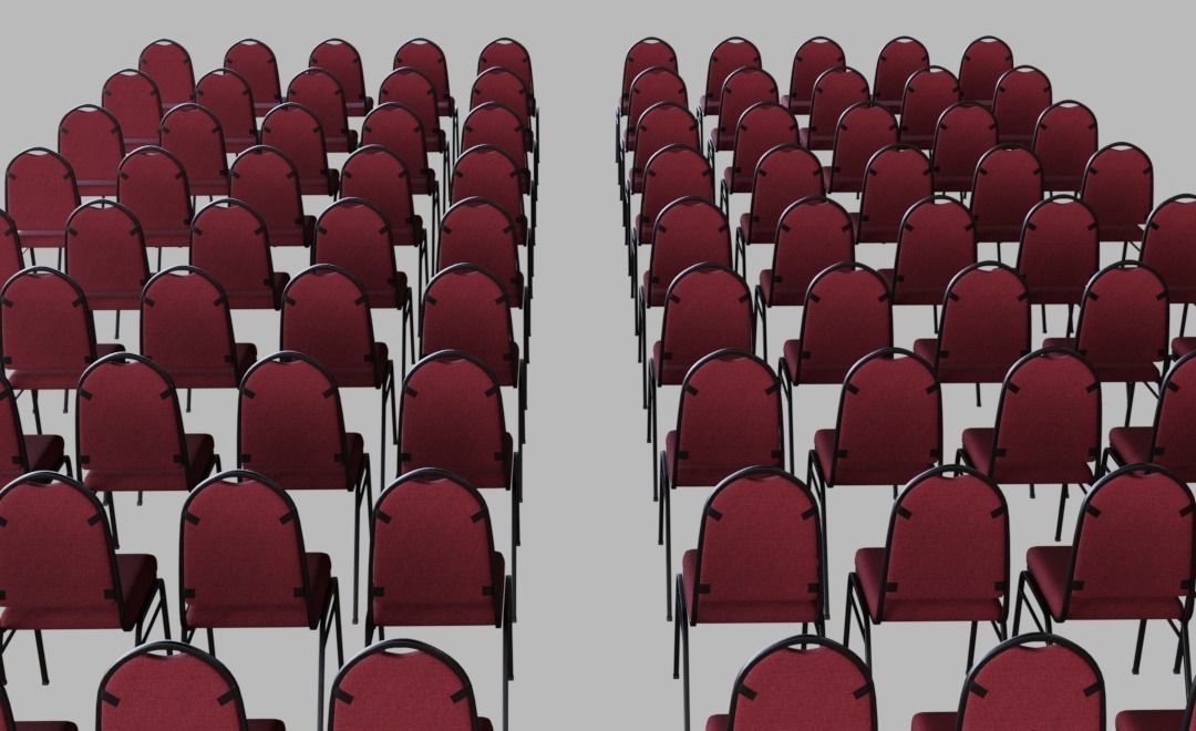 Conference Chair 3D model_3
