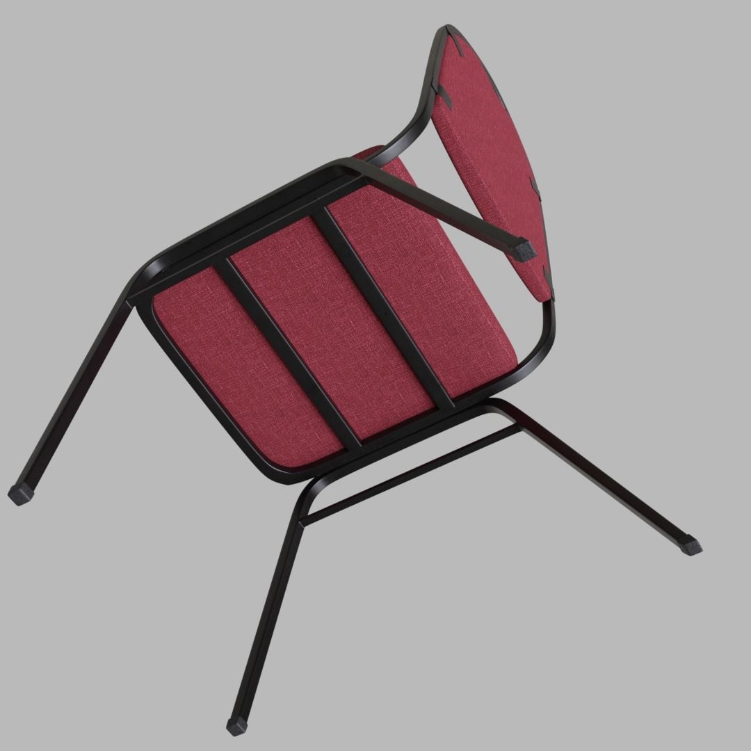 Conference Chair 3D model_6