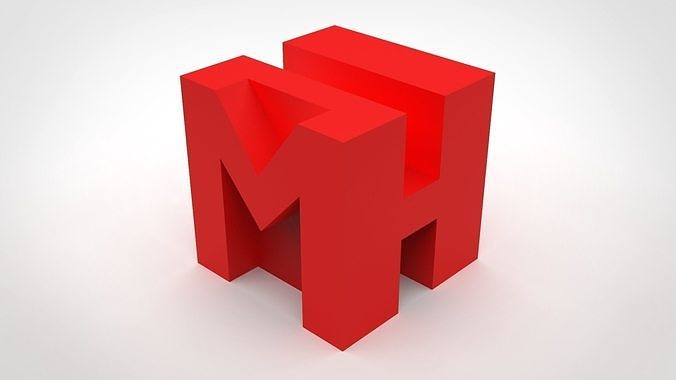 Official MH Tutorials logo 3D Print STL file 3D print model