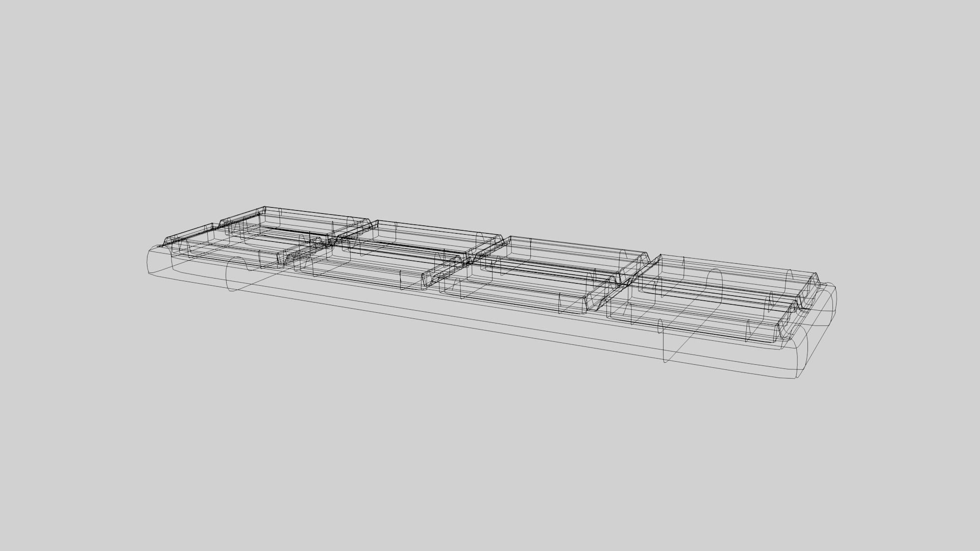 White Chocolate Bar 4 3D model_4