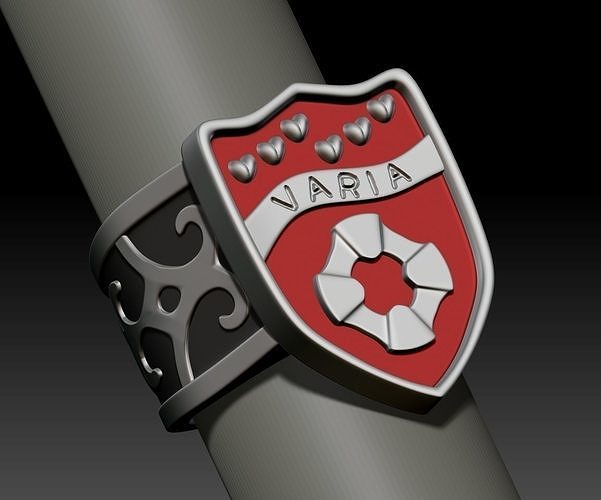Ring Varia Fran Katekyo Hitman Reborn 3D print model 3D print model