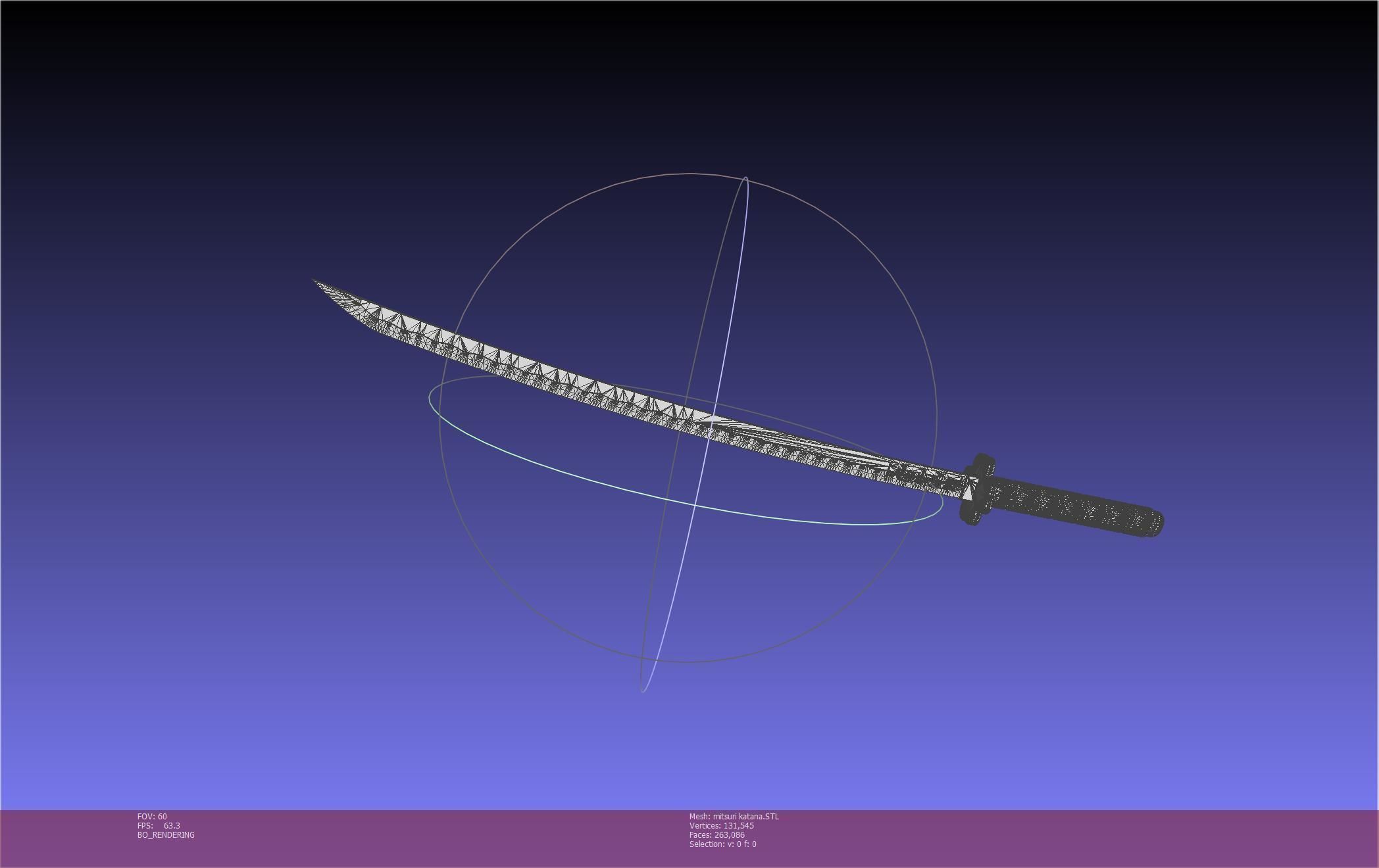 Demon Slayer Mitsuri Katana Printable Model 3D print model_4