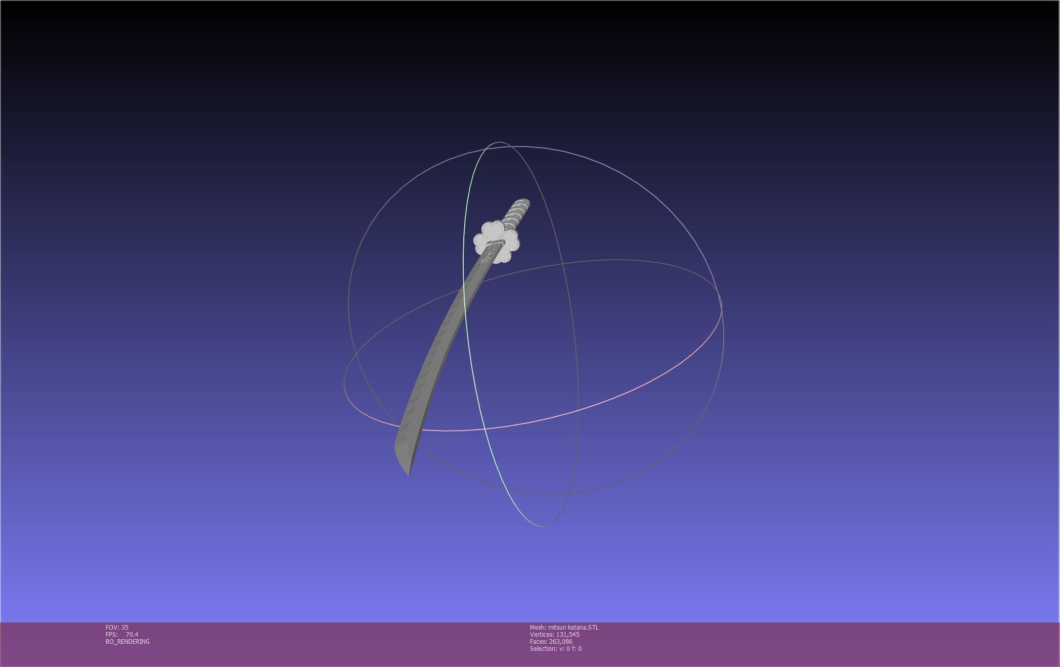 Demon Slayer Mitsuri Katana Printable Model 3D print model_66