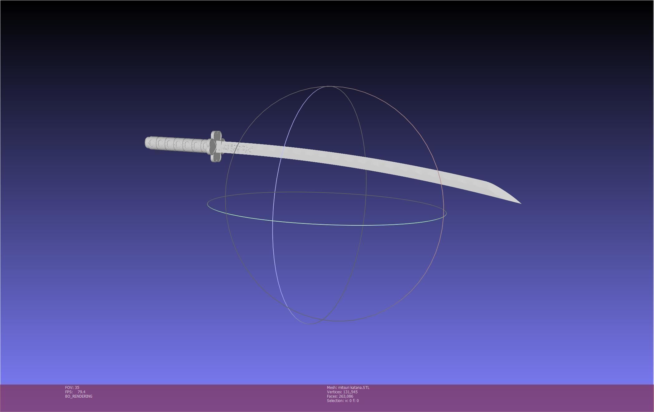 Demon Slayer Mitsuri Katana Printable Model 3D print model_50