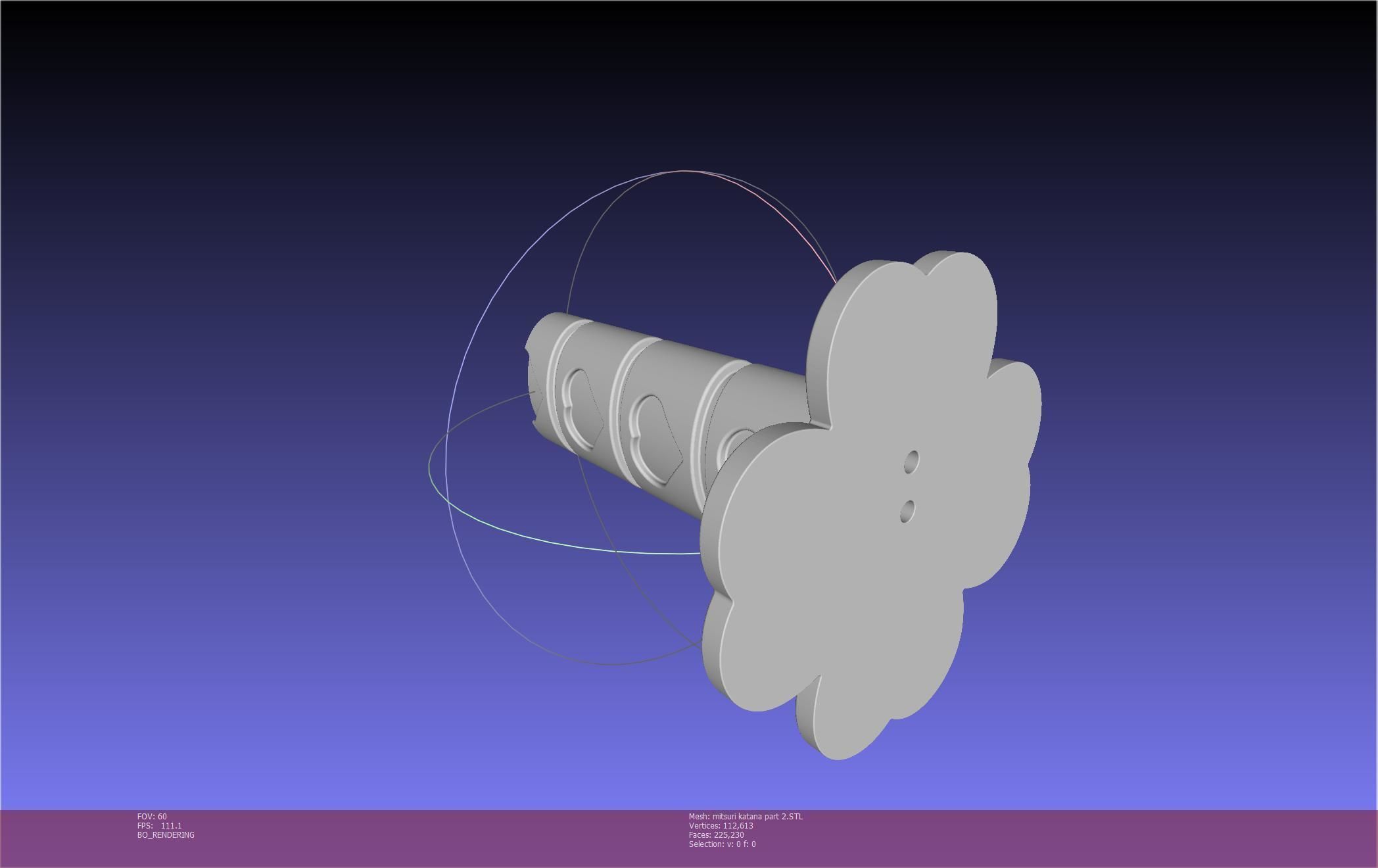 Demon Slayer Mitsuri Katana Printable Model 3D print model_77