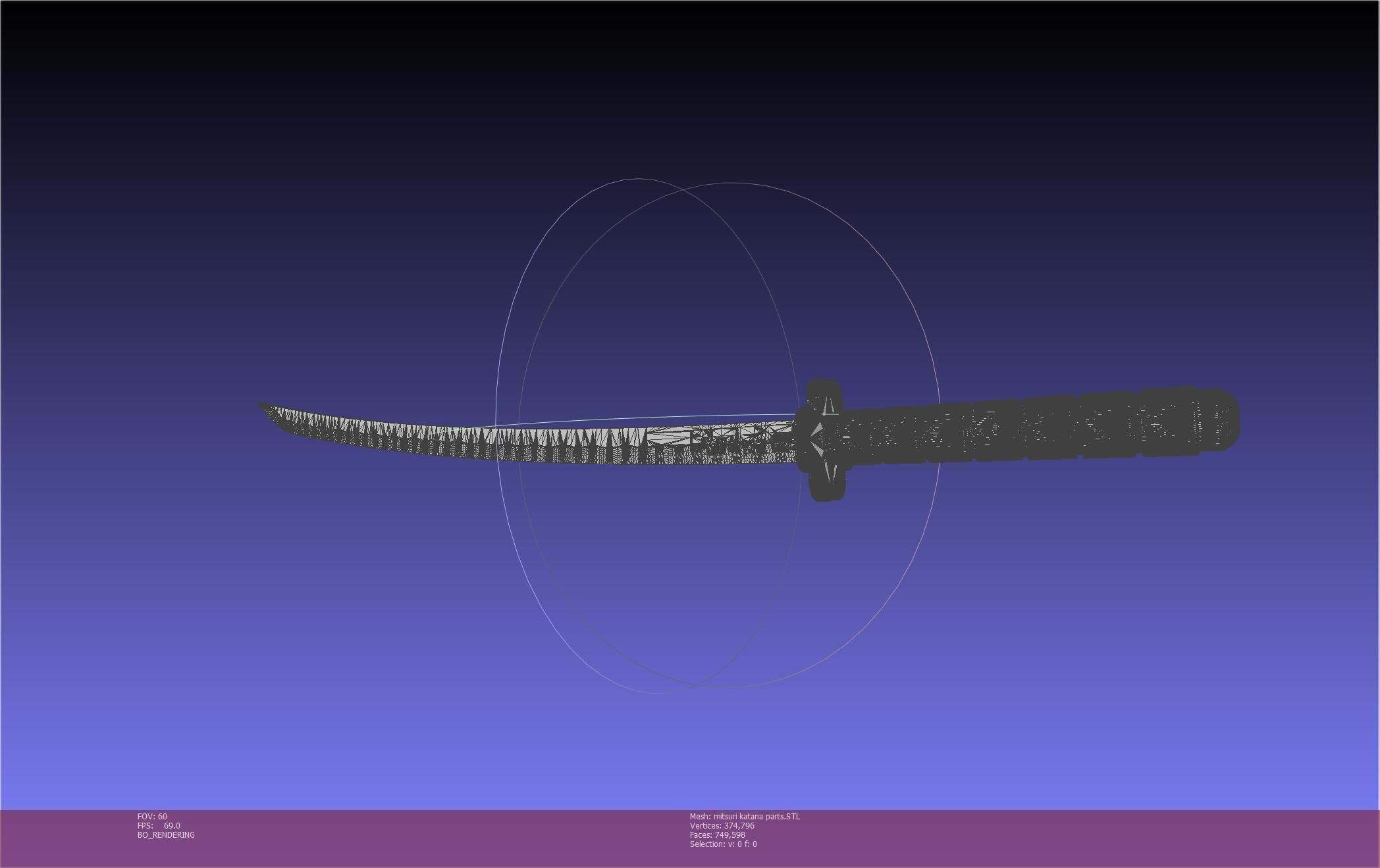 Demon Slayer Mitsuri Katana Printable Model 3D print model_124