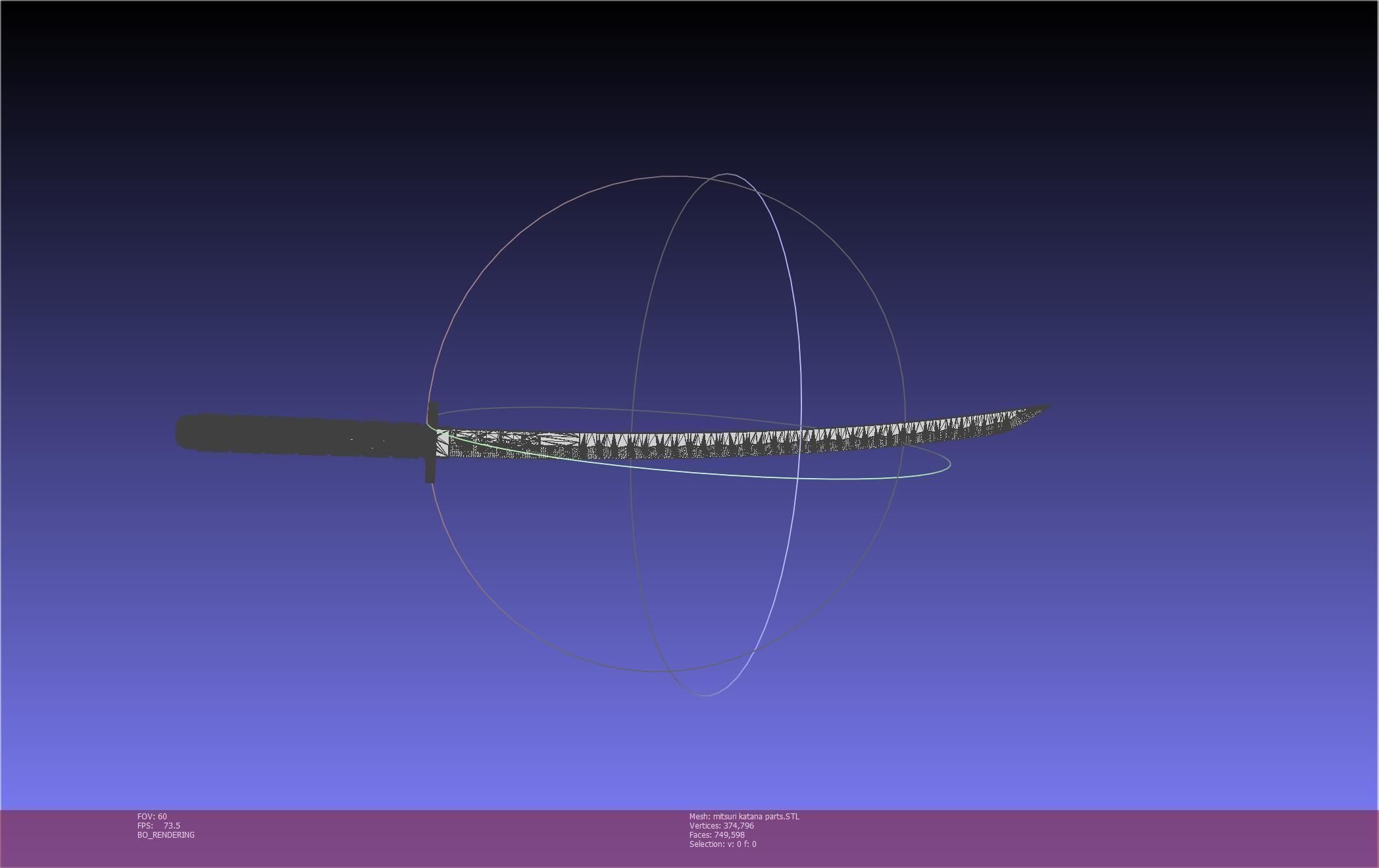 Demon Slayer Mitsuri Katana Printable Model 3D print model_121