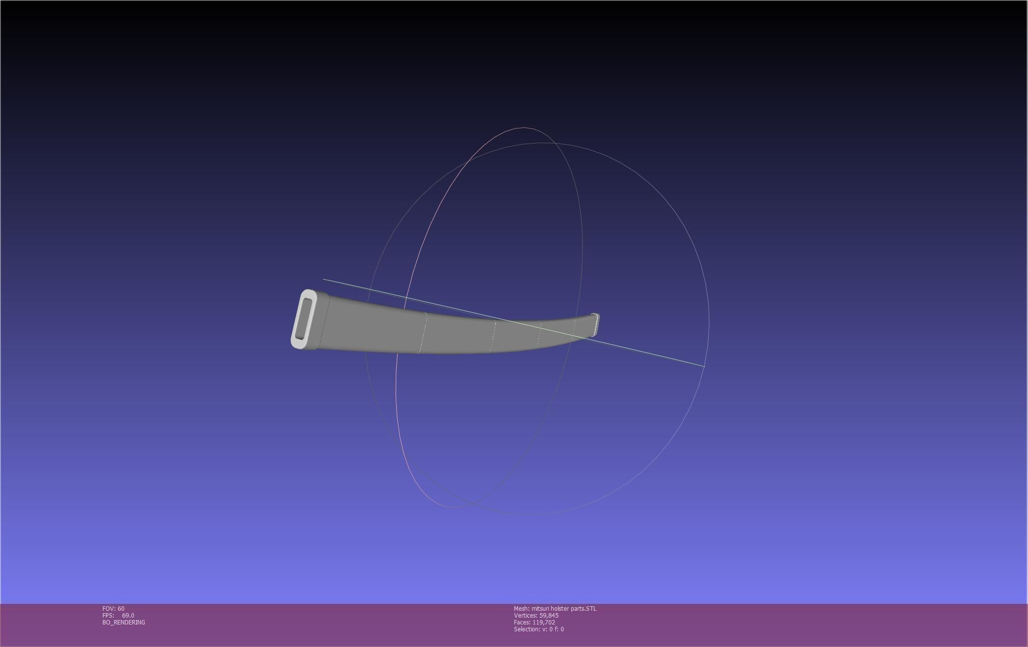 Demon Slayer Mitsuri Katana Printable Model 3D print model_143