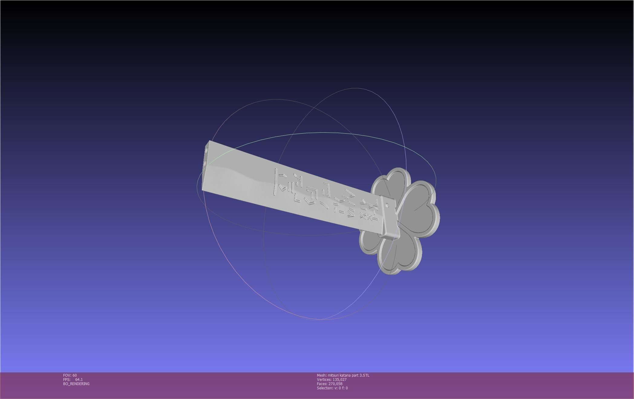 Demon Slayer Mitsuri Katana Printable Model 3D print model_82