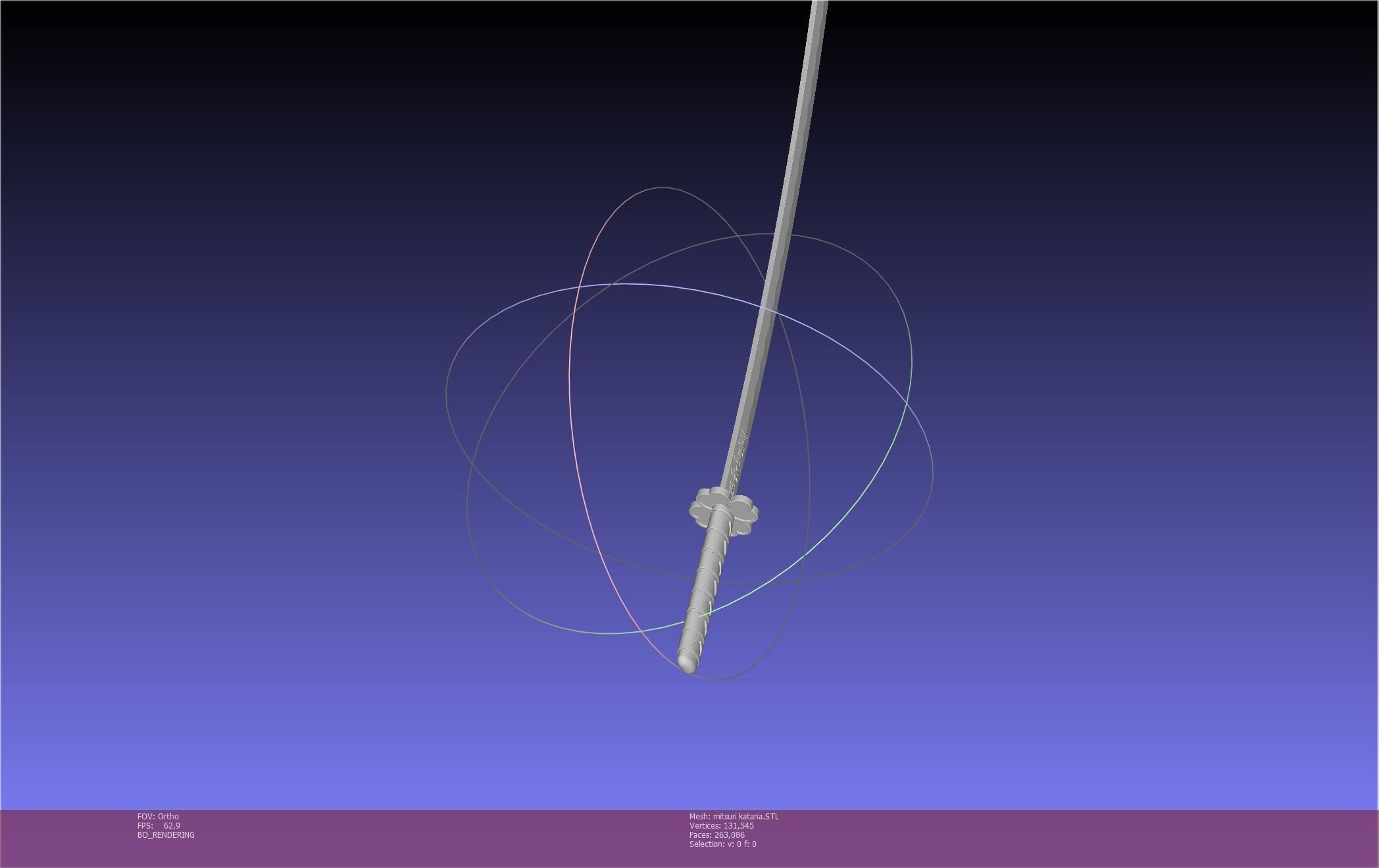 Demon Slayer Mitsuri Katana Printable Model 3D print model_18