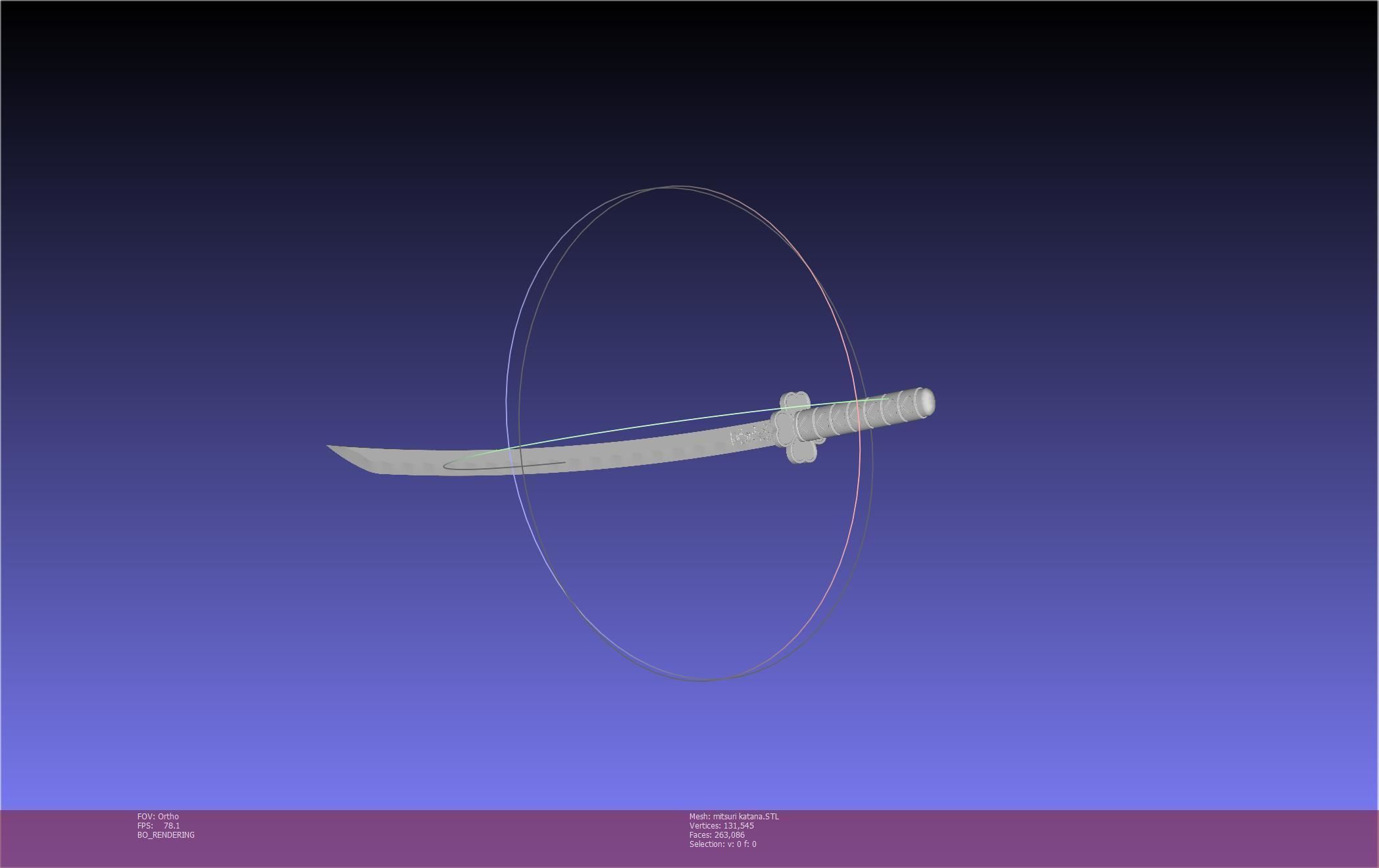 Demon Slayer Mitsuri Katana Printable Model 3D print model_17