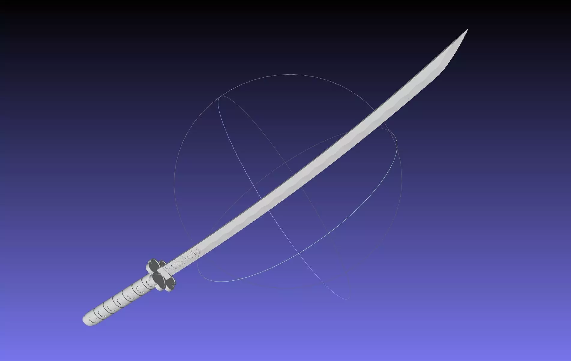 Demon Slayer Mitsuri Katana Printable Model 3D print model_0