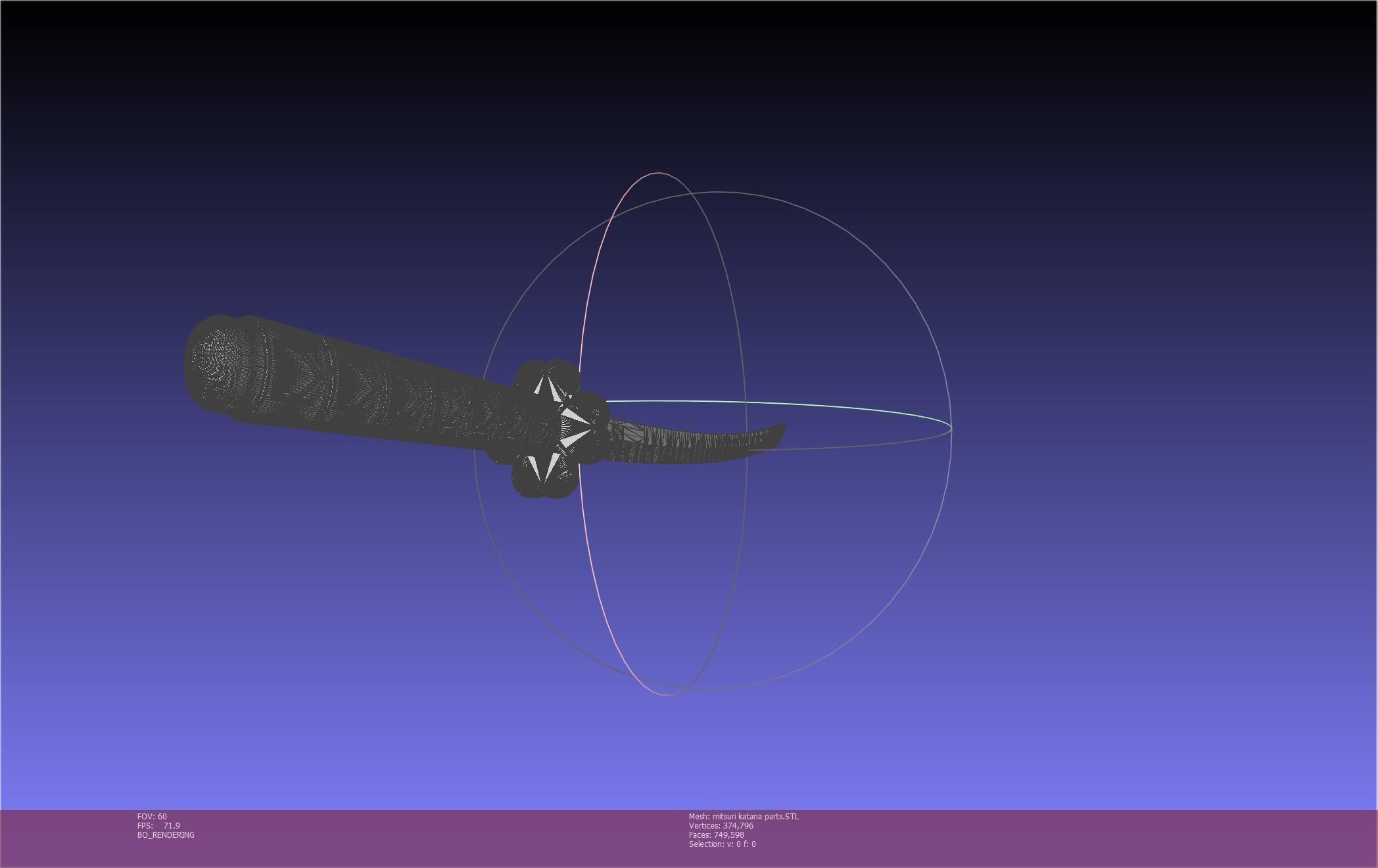 Demon Slayer Mitsuri Katana Printable Model 3D print model_123