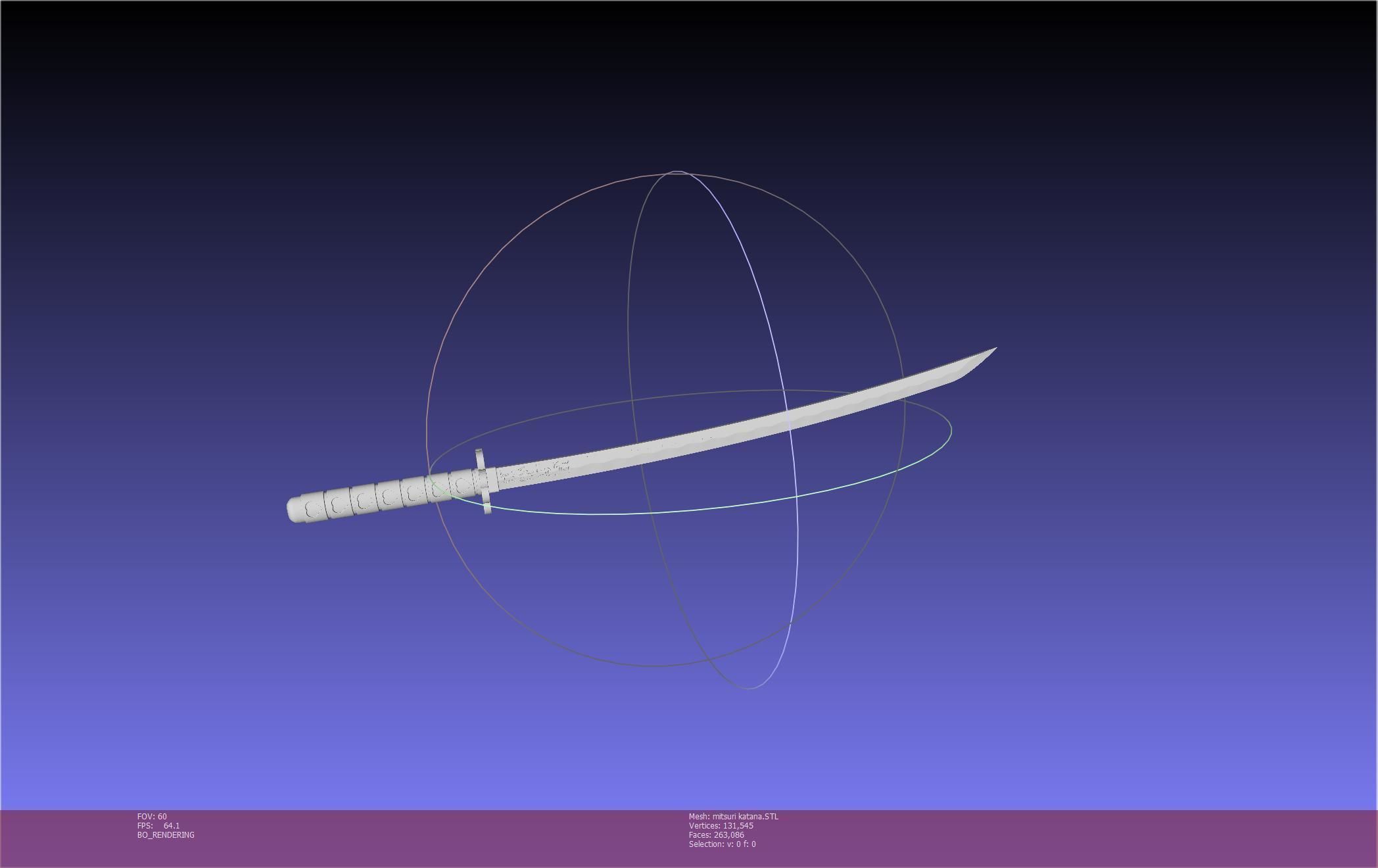 Demon Slayer Mitsuri Katana Printable Model 3D print model_132