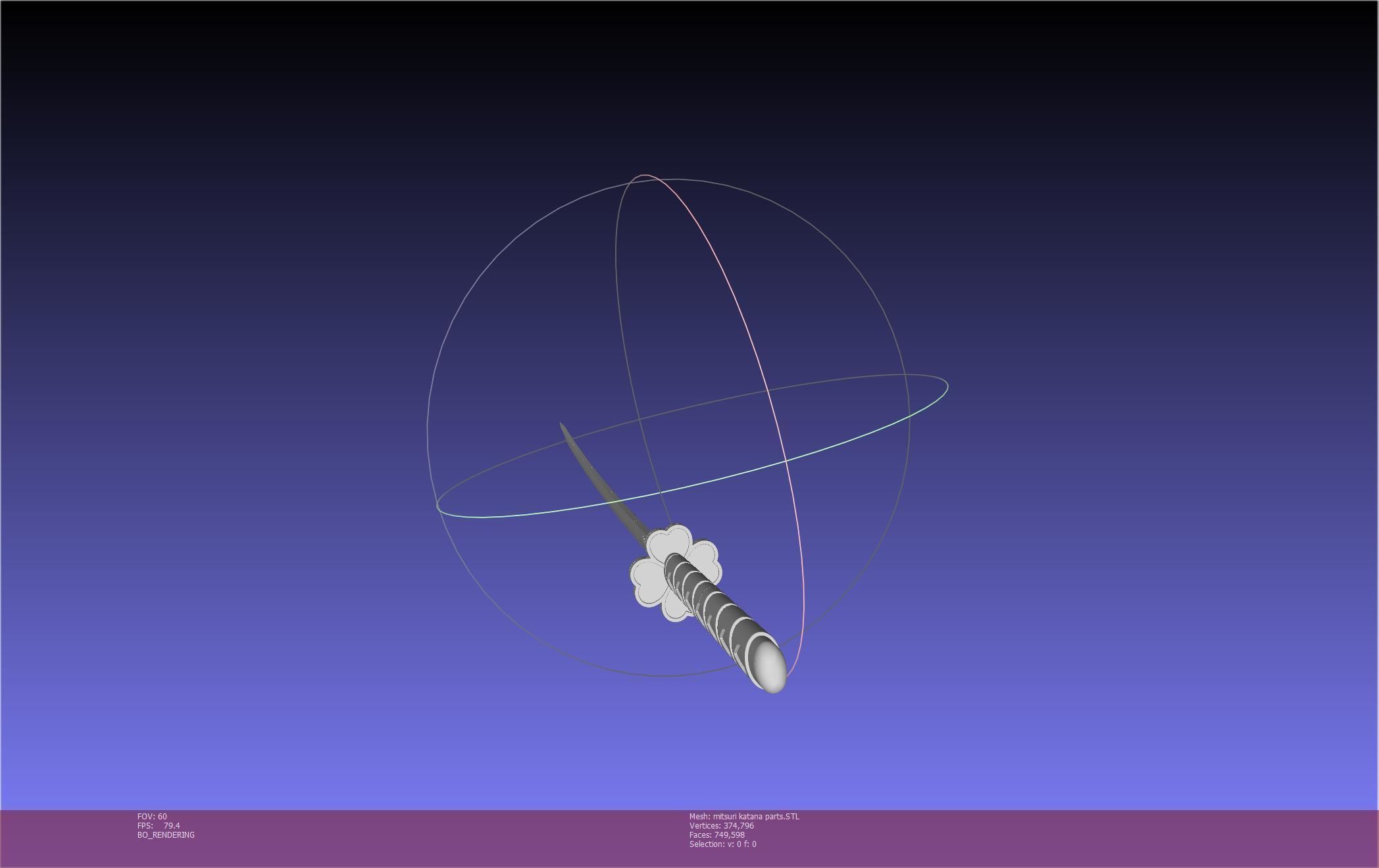 Demon Slayer Mitsuri Katana Printable Model 3D print model_127