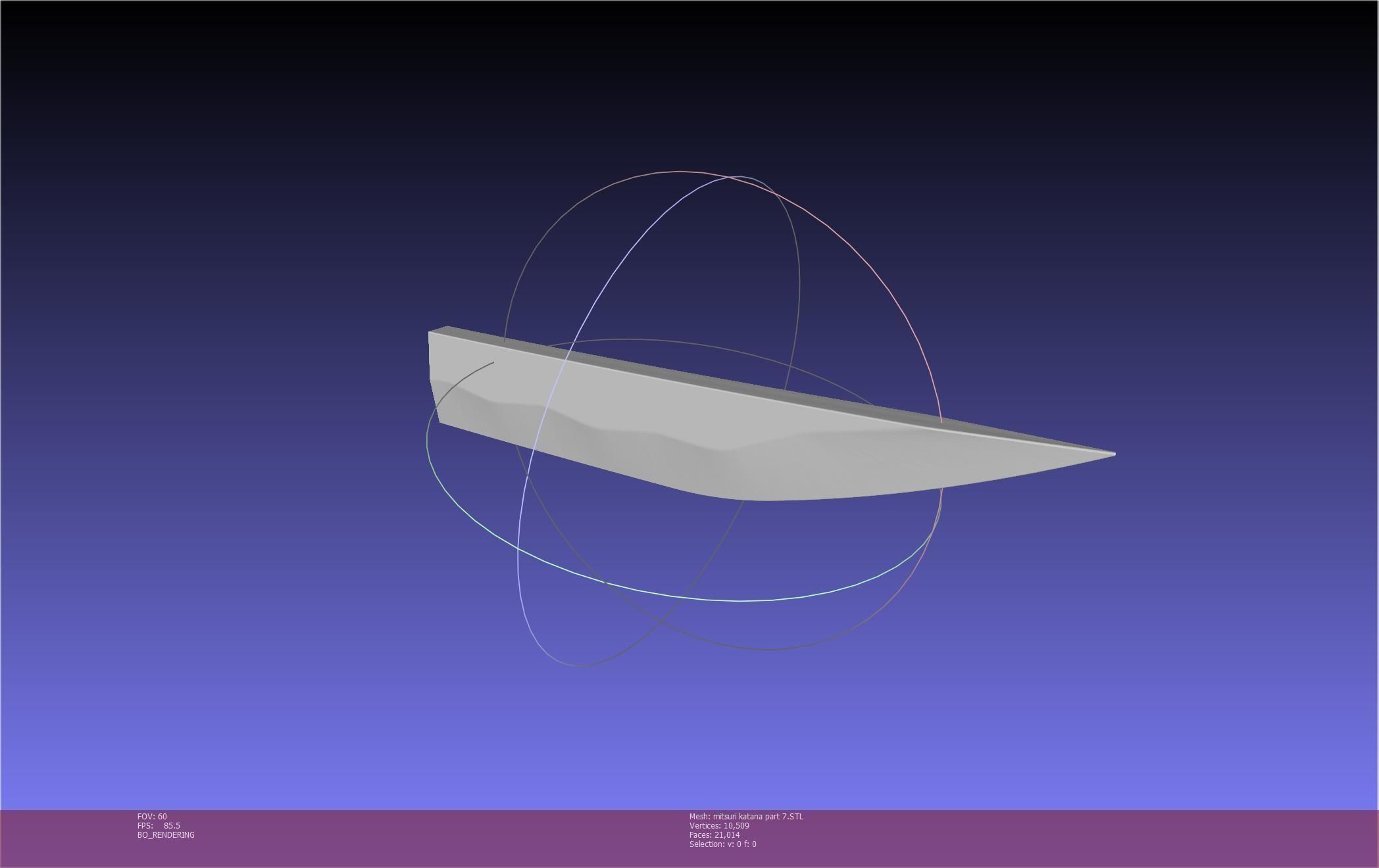 Demon Slayer Mitsuri Katana Printable Model 3D print model_111