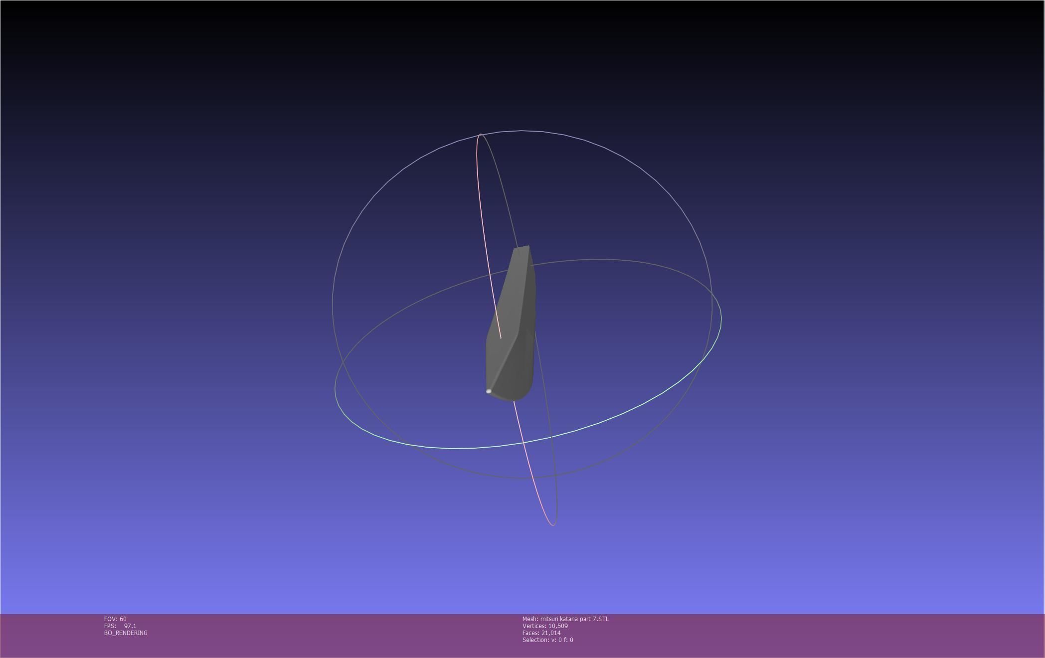 Demon Slayer Mitsuri Katana Printable Model 3D print model_110